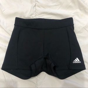Adidas black Spandex workout shorts